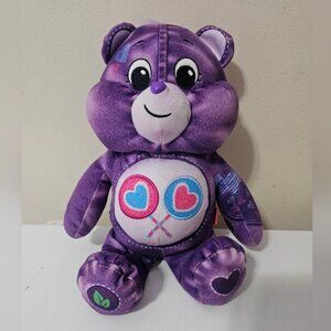 Care Bears 14 Denim Bear - Share Bear - Purple Plush Toy
